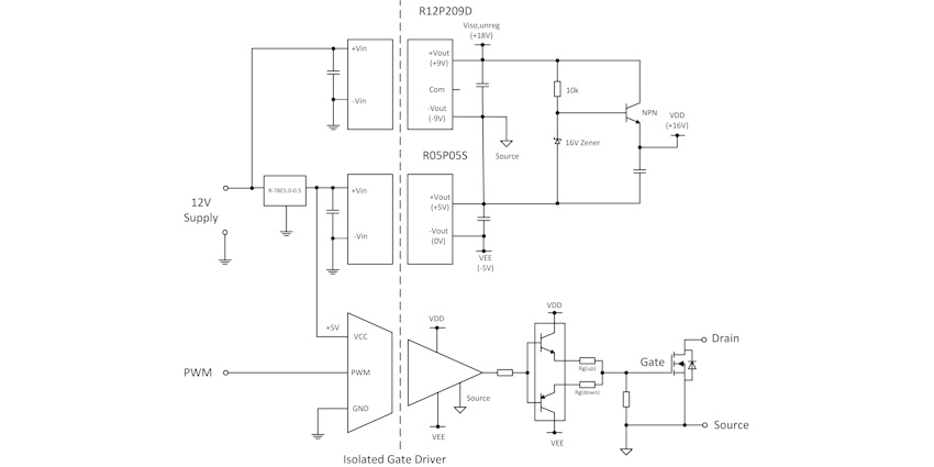 Fig 4: Stacked DC/DC converters